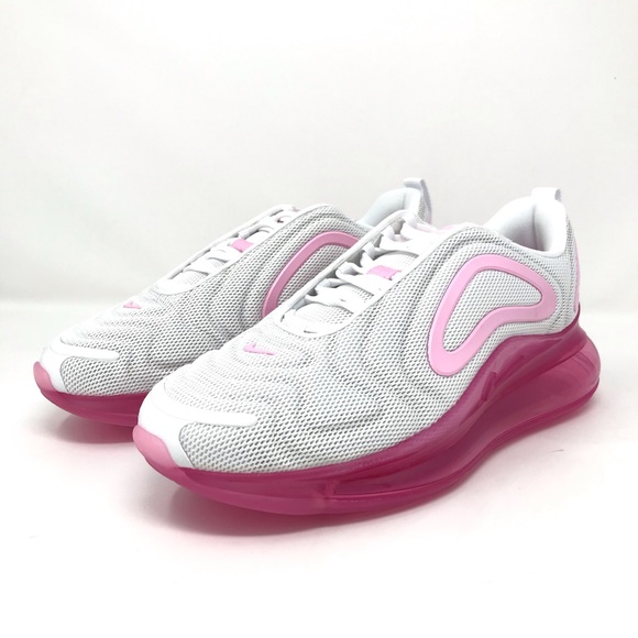 Nike Air Max 720 White Pink Rise Laser Fuchsia - Picture 5 of 8